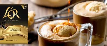 Un café affogato