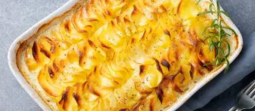 Gratin Dauphinois sans fromage