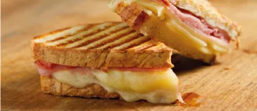 Un croque-monsieur traditionnel