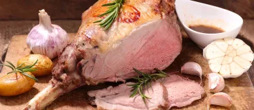 Gigot d'agneau aux agrumes