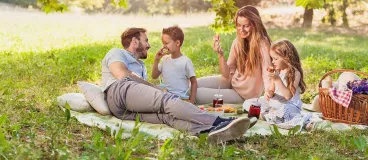 pique nique en famille