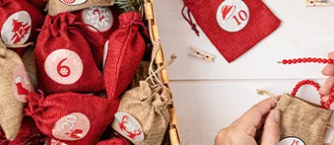 DIY : 5 calendriers de l'Avent faciles à réaliser un plan de travail