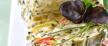Terrine de légumes grillés au Philadelphia® nature
