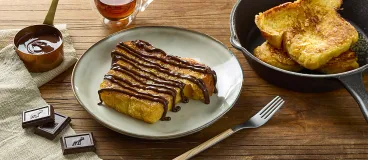 Pain perdu au chocolat Côte d’Or® & sa croûte caramélisée