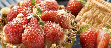 Tartelettes fraises et Petit LU®