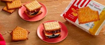 S’mores fondants au Véritable Petit Beurre