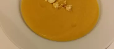 Soupe butternut gorgonzola