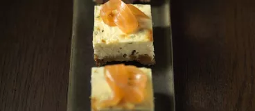Cheese cake* au saumon et aux Crackers Belin®