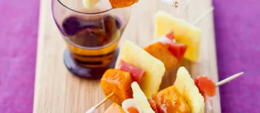 Brochettes braisées de Belin® Crush