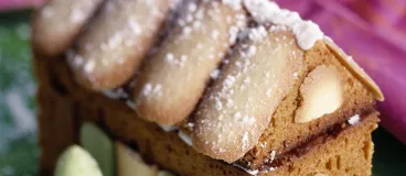 Maison en pain d'épices Vandame®, biscuits et pâte d'amande