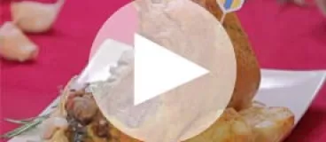 Carré d'agneau en croûte de parmesan
