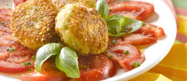 Croquettes de quinoa au parmesan et au basilic