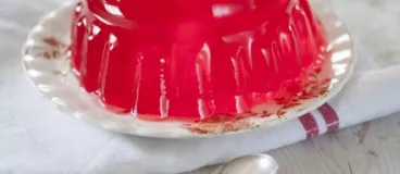 Jelly anglaise à la rose