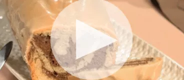 Cake marbré glacé au café avec Tassimo®
