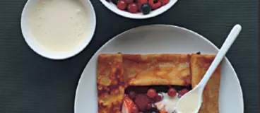 Crêpes aux fruits rouges avec Maïzena®