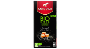 Tablette Côte d’Or BIO Noir Caramel Beurre Salé