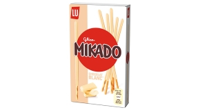 Un pack de Mikado Chocolat Blanc