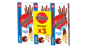 Un pack de Mikado® Pocket chocolat au lait – Lot de 3