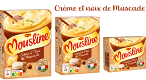 Mousline muscade