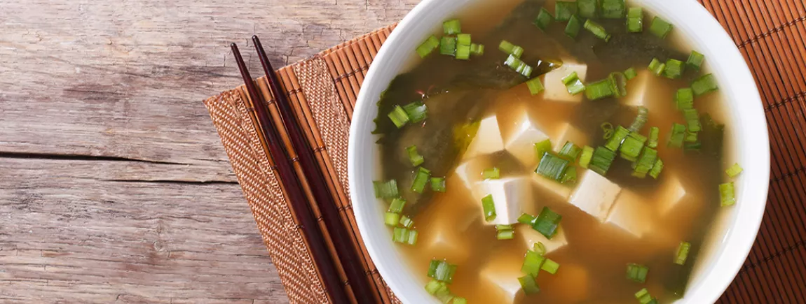 Une soupe chinoise réconfortante.