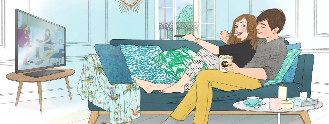Un moment de complicité à deux Un moment de complicité à deux