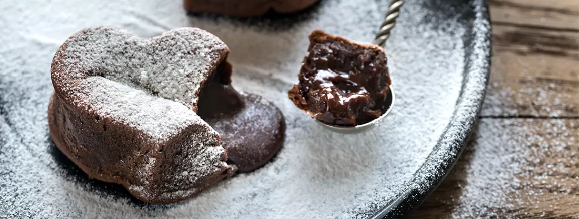 Coeur fondant au chocolat Coeur fondant au chocolat