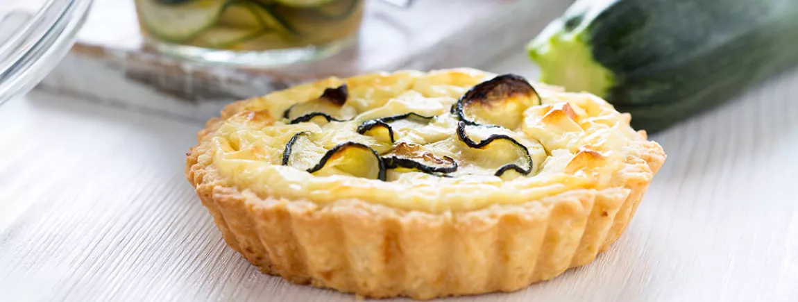 Tarte aux courgettes