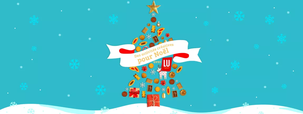 Le plus créatif des Noël avec LU® ! Le plus créatif des Noël avec LU® !