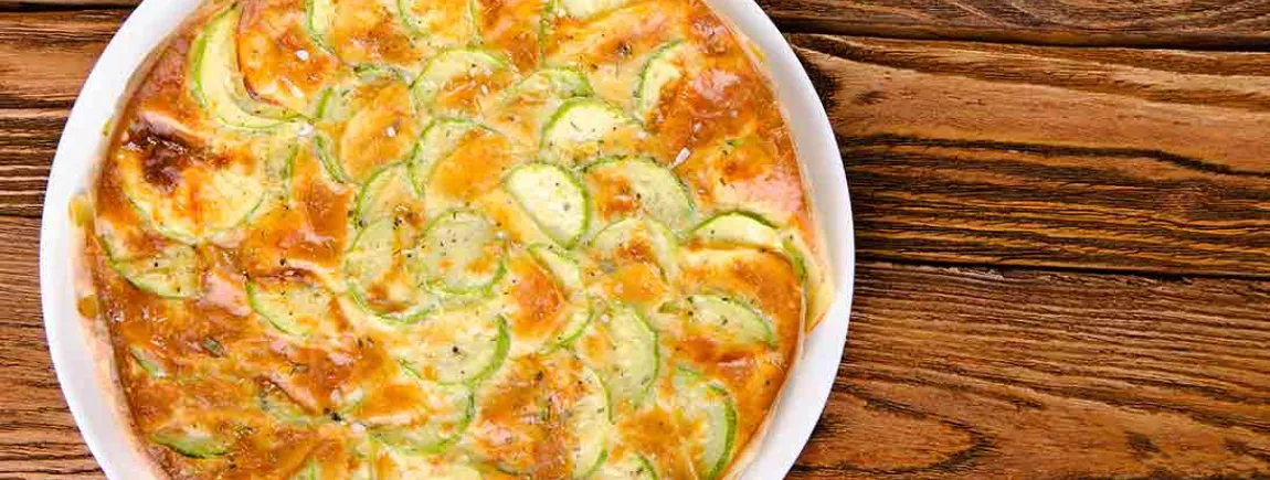 GRATIN DE COURGETTES LIGHT AU CURRY