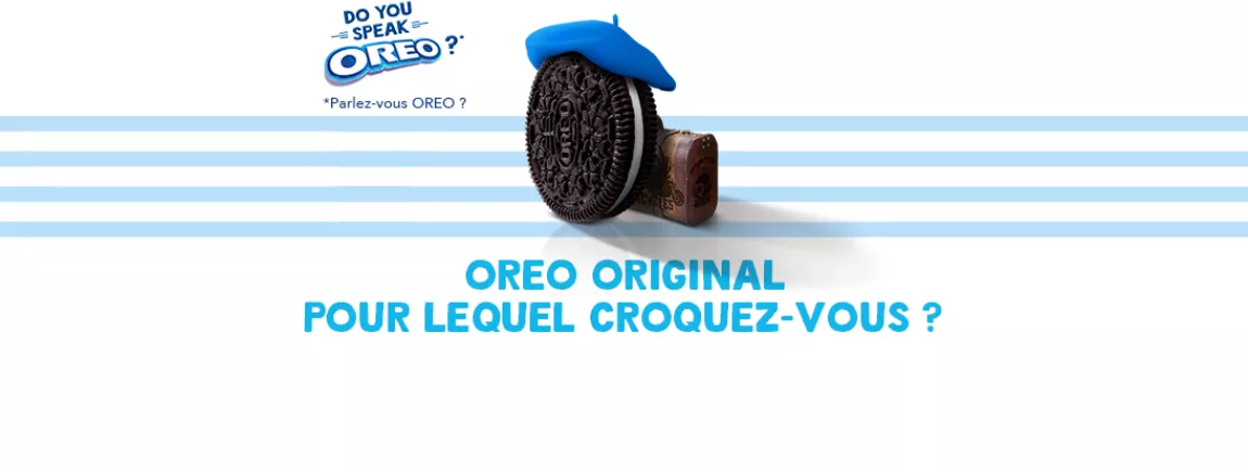 Craquez pour THE Oreo Original, tout simplement ! Craquez pour THE Oreo Original, tout simplement !