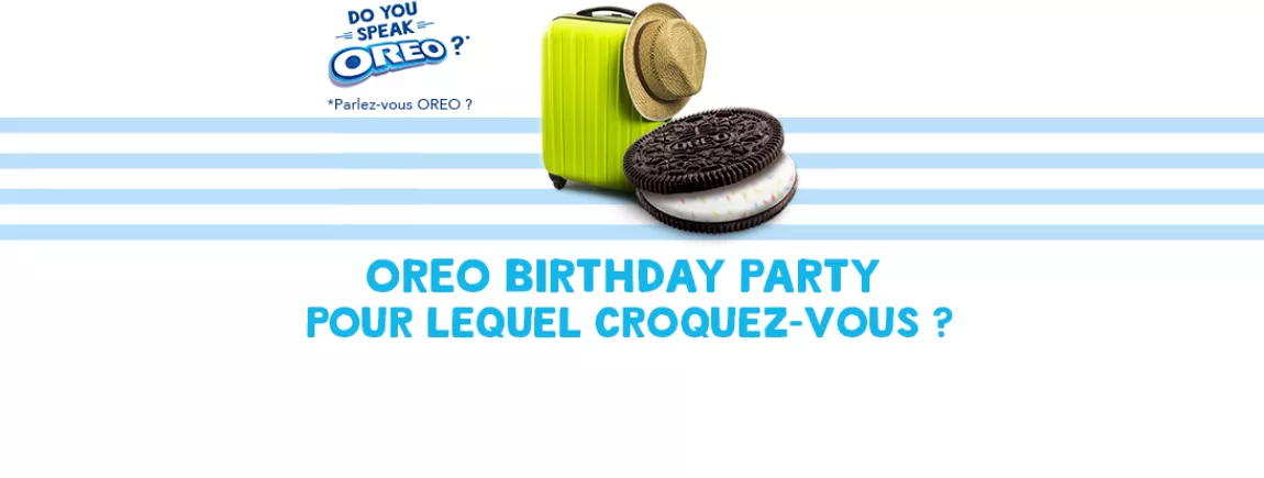 Croquez pour la nouvelle saveur Oreo Birthday Party*
