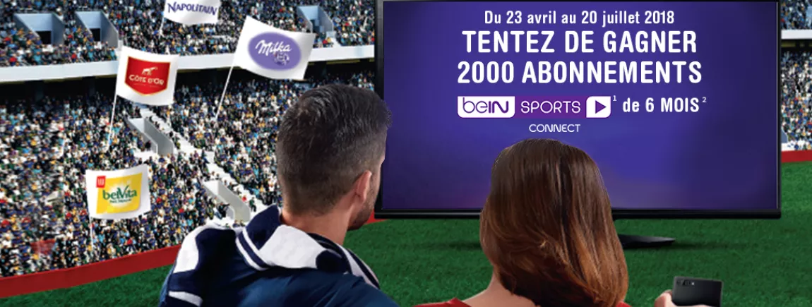 Soutenez votre équipe À TOUS MOMENTS AVEC BEIN SPORTS®