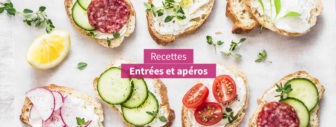 Entrées et apéros