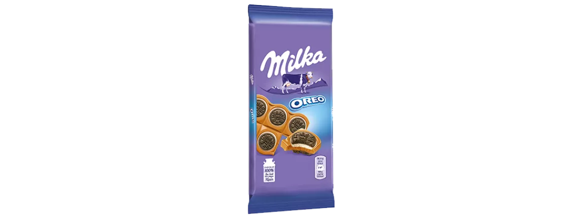 Milka Oreo Mini packshot tablette milka mini oreo