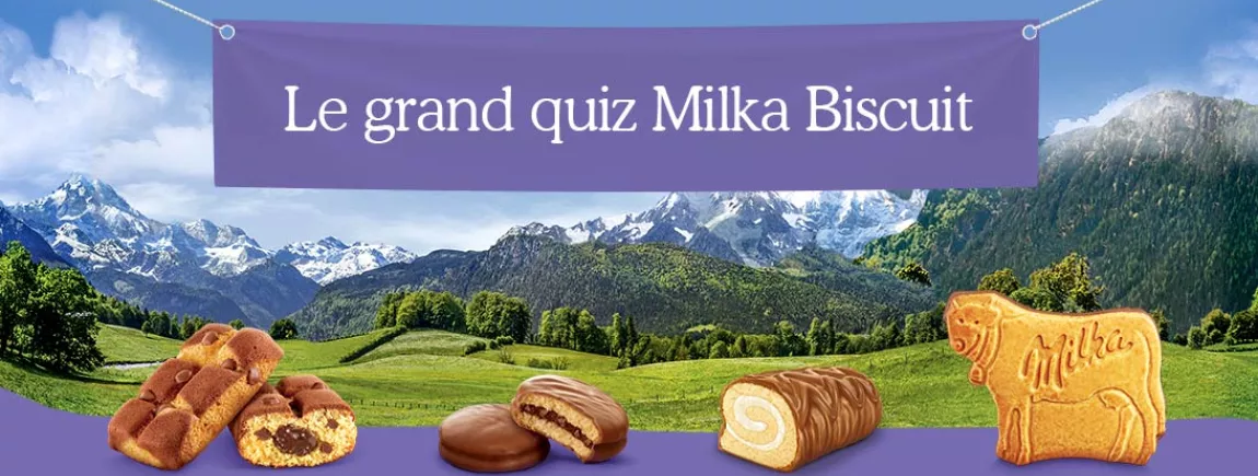 Un jeu avec le tendre chocolat Milka® au bon lait du Pays Alpin