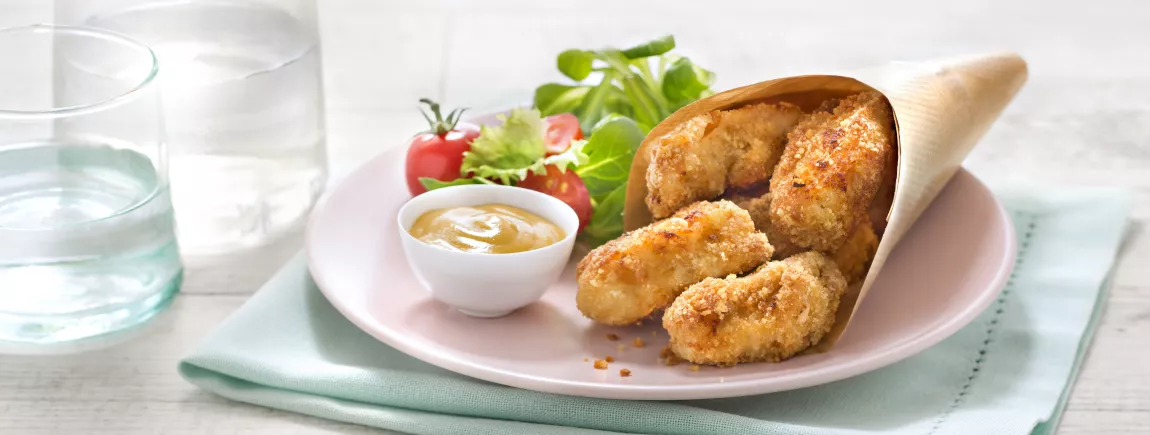 Nuggets aux TUC et moutarde au miel