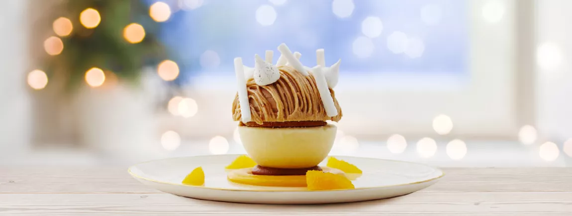 Le mont blanc à la Vanille de Madagascar de Carte d’Or® et Yannick Tranchant Avec Carte d’Or® et le chef Yannick Tranchant, découvrez de nouvelles recettes.