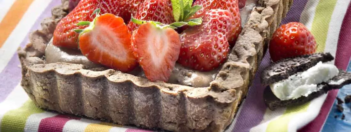 Tarte aux fraises aux Oreo®