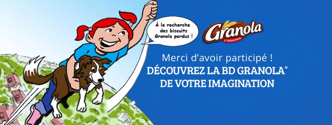 A la recherche du Granola® perdu header bd granola