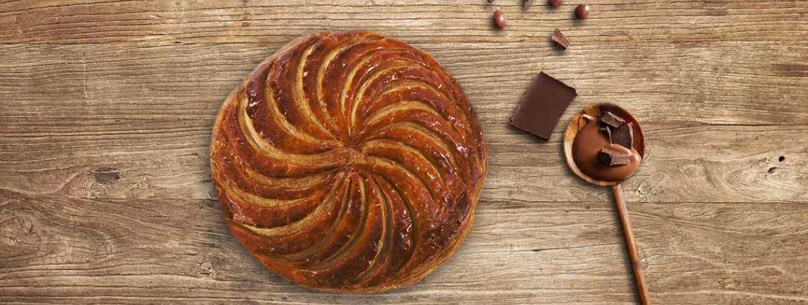 Galette des rois au chocolat SANS frangipane