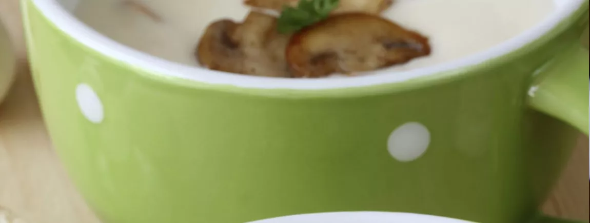 Velouté forestier au fromage frais avec Knorr®