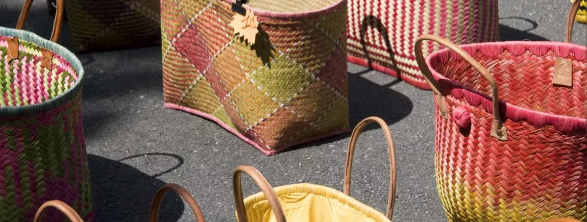 Idée déco : le bonheur est dans le panier ! Panier : accessoire déco