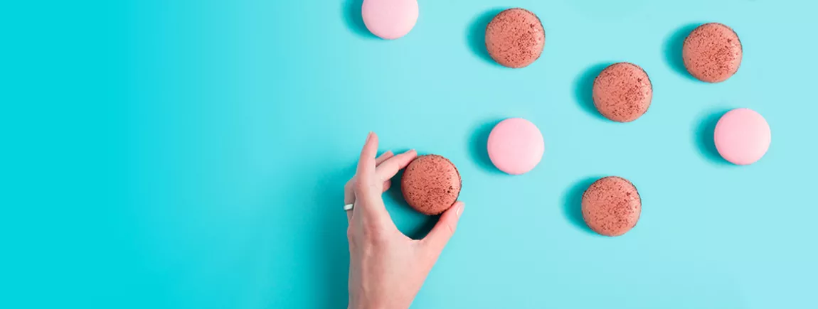 disposition de macarons