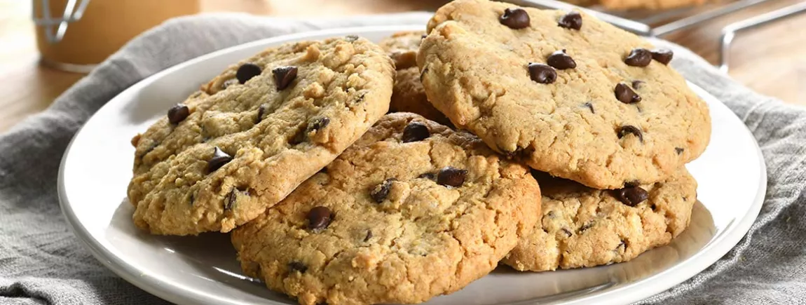 Cookies sans gluten au beurre de cacahuète 
