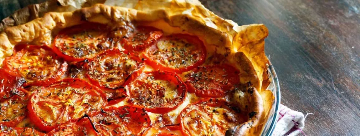 Tarte à la tomate