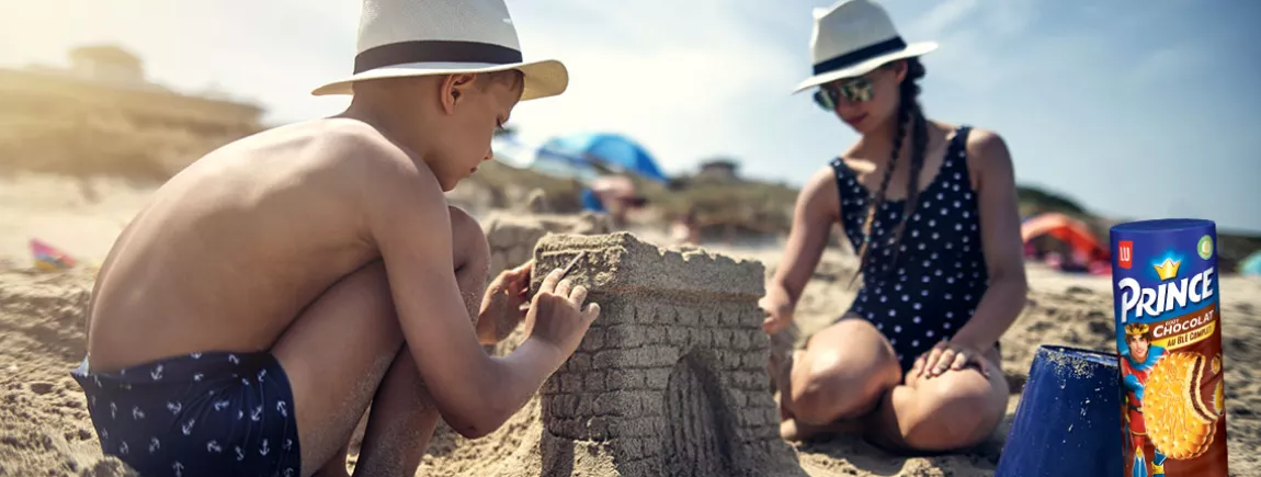 Un château de sable parfait