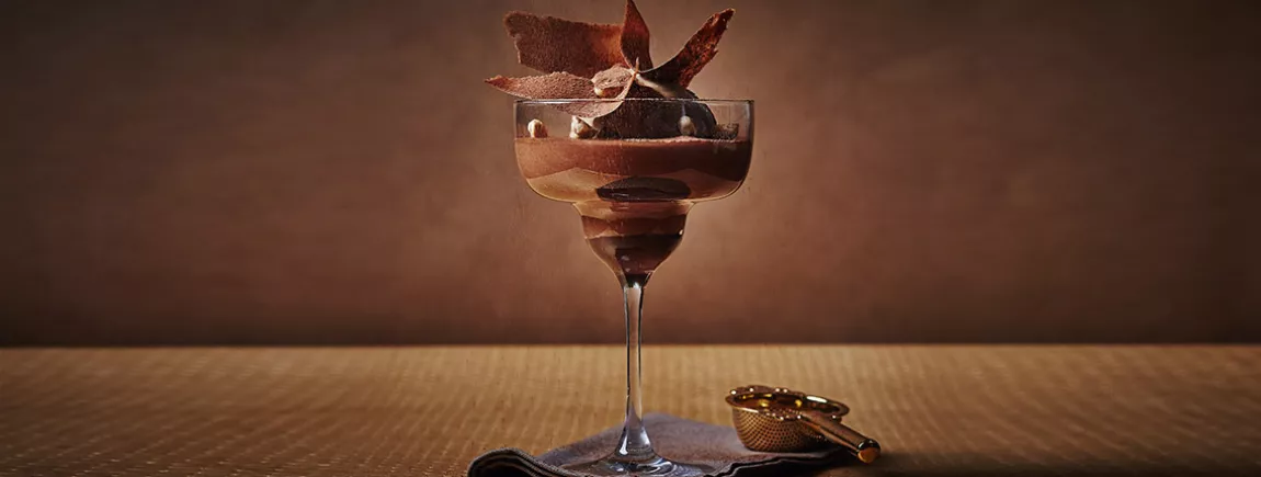 La mousse au chocolat et sa surprise café glacé recette dessert mousse au chocolat glace café