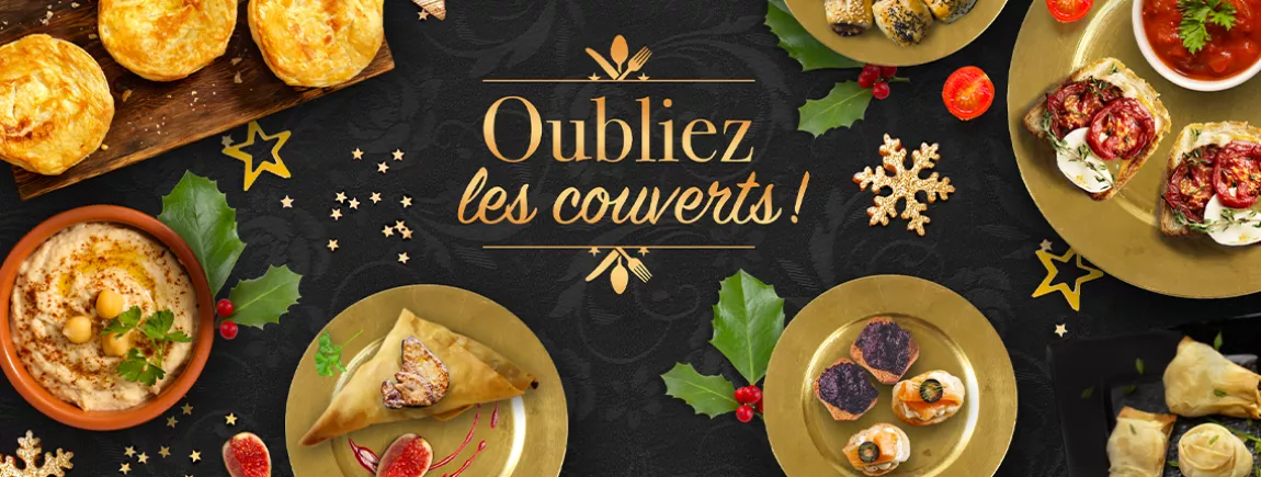 Recueil de recettes pour un nouvel an sans vaisselle ! 