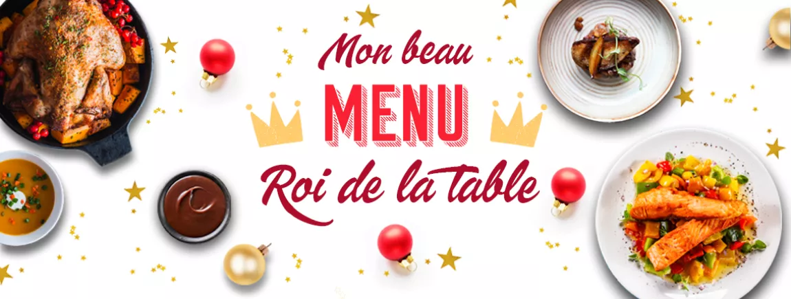 menu de fêtes