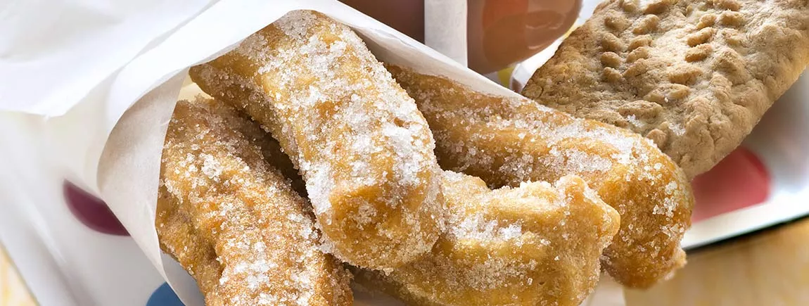 Chocolat chaud et churros au belVita ® Chocolat chaud et churros au belVita®